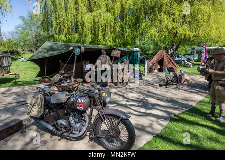 Sandwich Salutes the 40`s on the 5th,6th and 7th of May 2018 Stock Photo